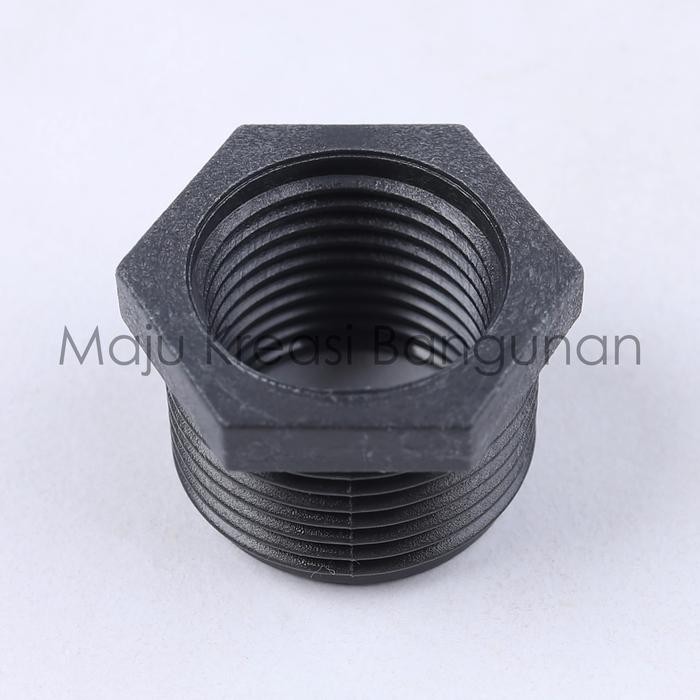 Vlok Ring PVC 1/2" 3/4" Sok Kran Drat Luar 3/4 Inci Dalam 1/2 Inch Sock Sambungan Keran Nepel