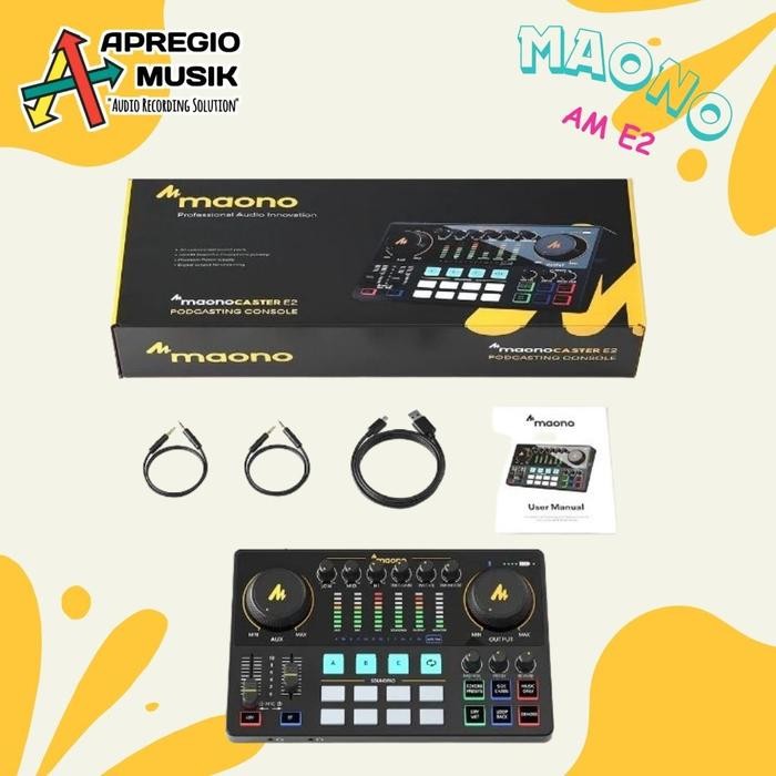 Maono Maonocaster E2 E 2 AME2 Streaming Soundcard