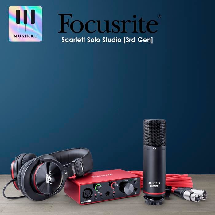 Focusrite Scarlett Solo Studio 3rd GEN