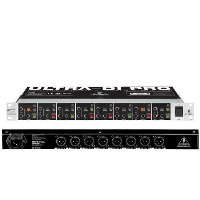 Behringer Ultra-DI Pro DI800 v2 8-channel Active Instrument Direct Box