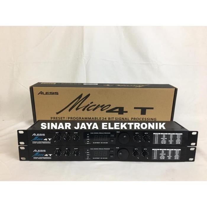 EFFECT VOCAL ALESIS MICRO 4 TAIWAN KUPING BESI MADE IN TAIWAN EFEK VOKAL