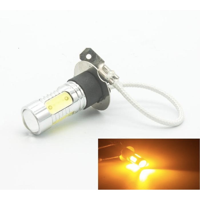 Lampu Foglamp H3 Led Cob High Power Kuning