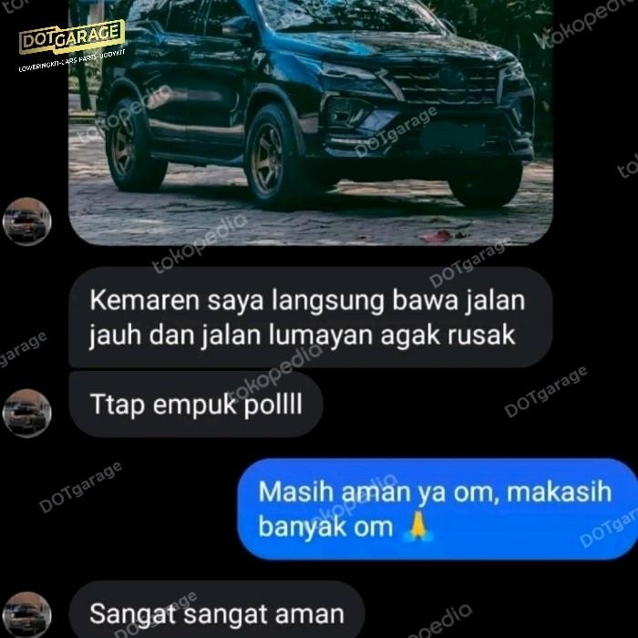 Loweringkit Ceper Empuk Medium Fortuner VRZ / VNT (not eibach tein)