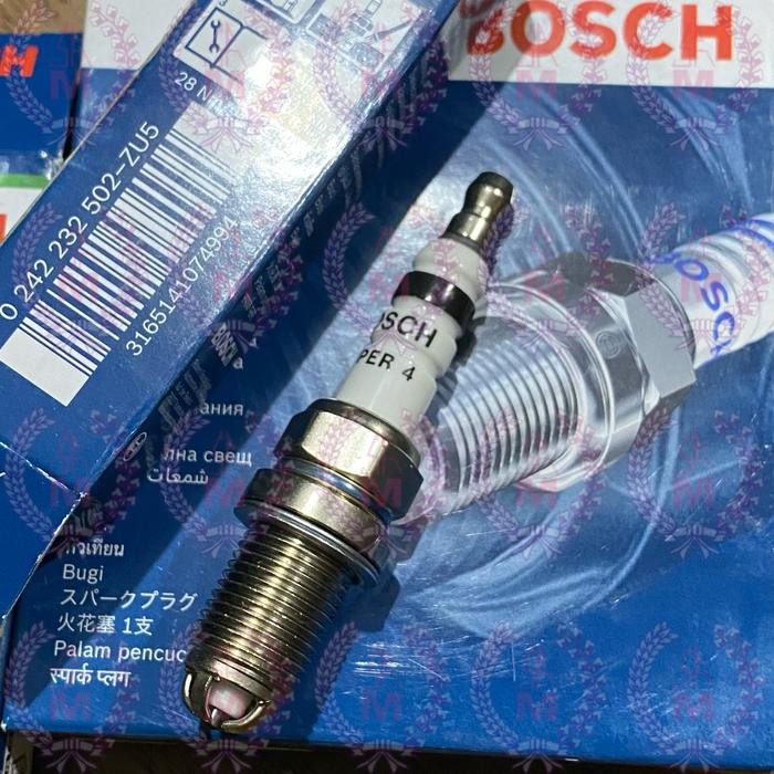 Busi Bosch FR78X Super 4 Kaki Kijang Starlet Vios Avanza Soluna Yaris Best Quality