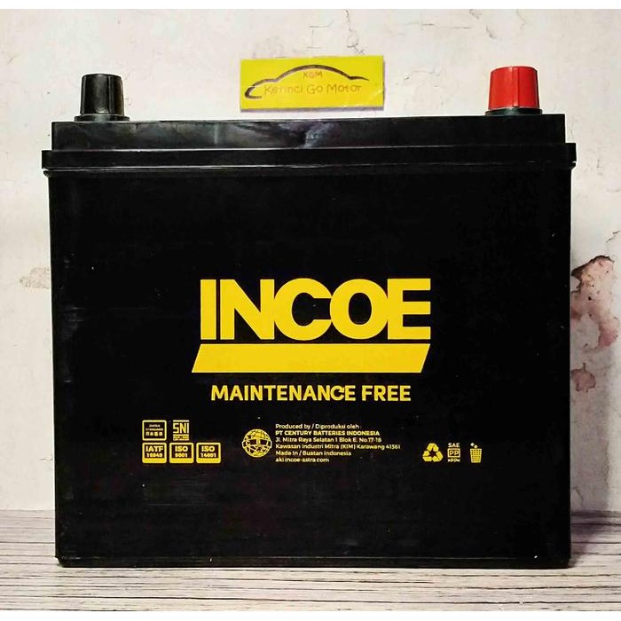 AKI INCOE MF NS60LS KERING ACCU MOBIL ALL NEW YARIS ALL NEW VIOS LIMO Best Quality