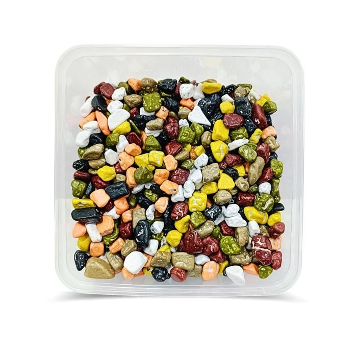 

New COKLAT Batu KRIKIL PREMIUM 500gr - COKLAT BATU Toples Chocolate Cokelat Food