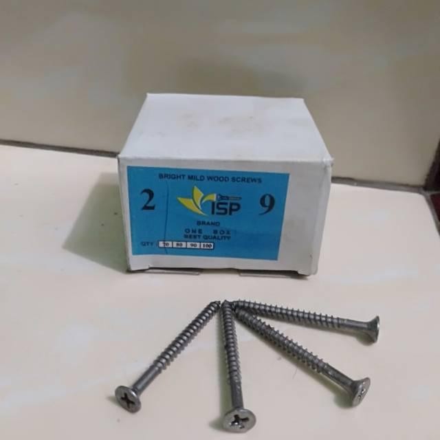 Sekrup kayu 5cm skrup 2" *