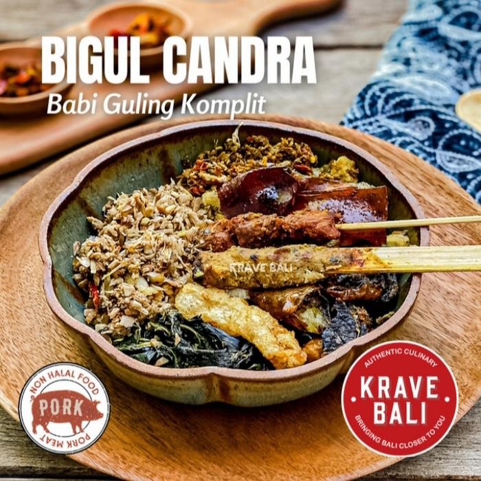 

ASLI BIGUL CANDRA BABI GULING MAKANAN KHAS BALI ASLI 170 GR READY STOCK