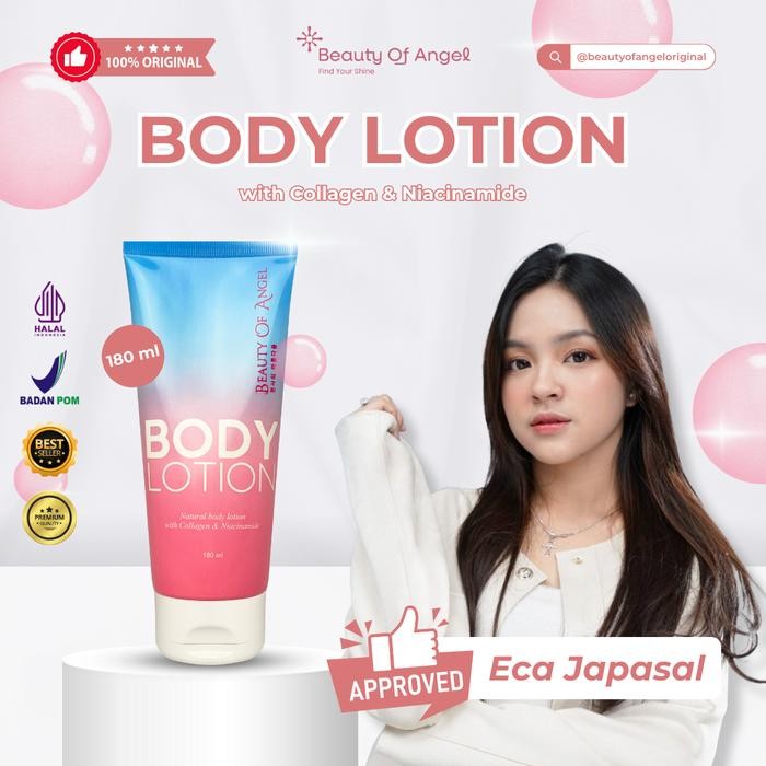 (Dr Richard Lee Approved) Body Lotion Beauty Of Angel Mencerahkan Menutrisi Melembabkan Memutihkan