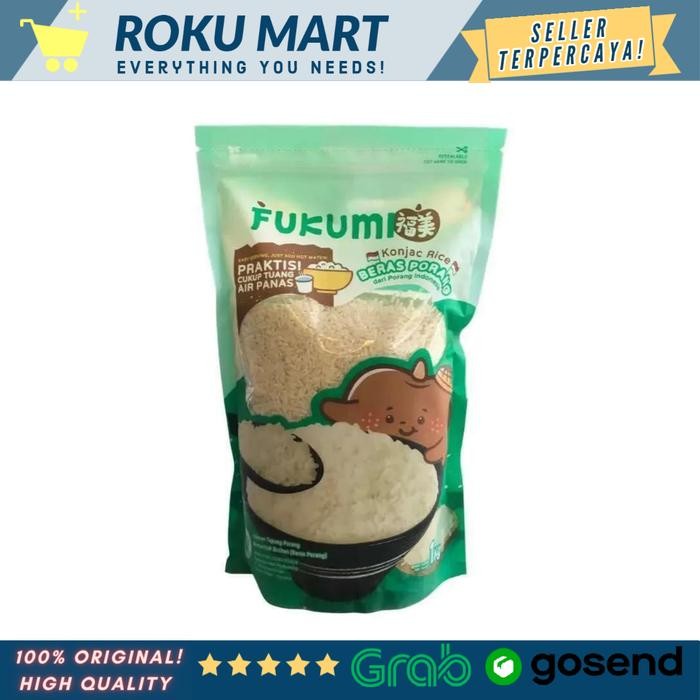 

Laura.Mart1 Fukumi Beras Porang 1 Kg / Fukumi Konjac Rice Shirataki 1Kg