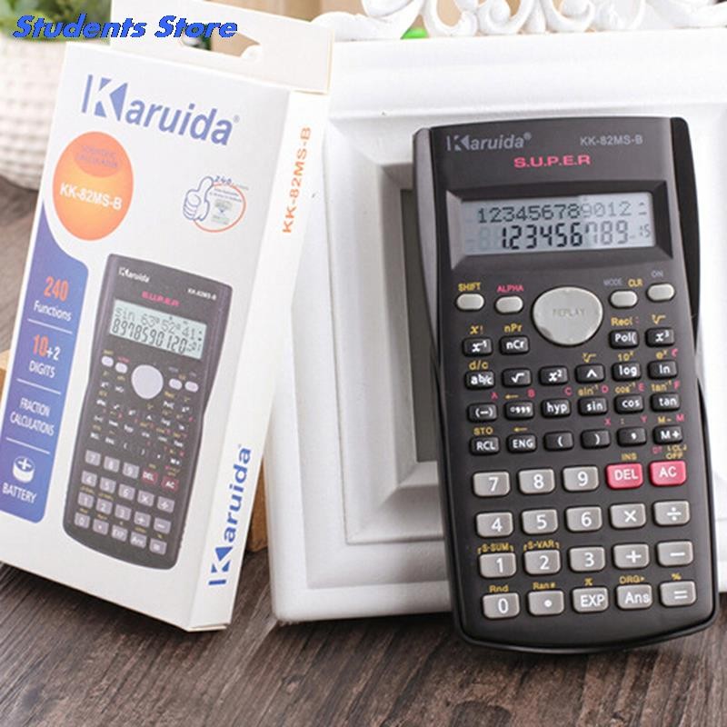 

Calculator Handheld Multi-function 2-Line Display Digital LCD Scientific Calculator For Office