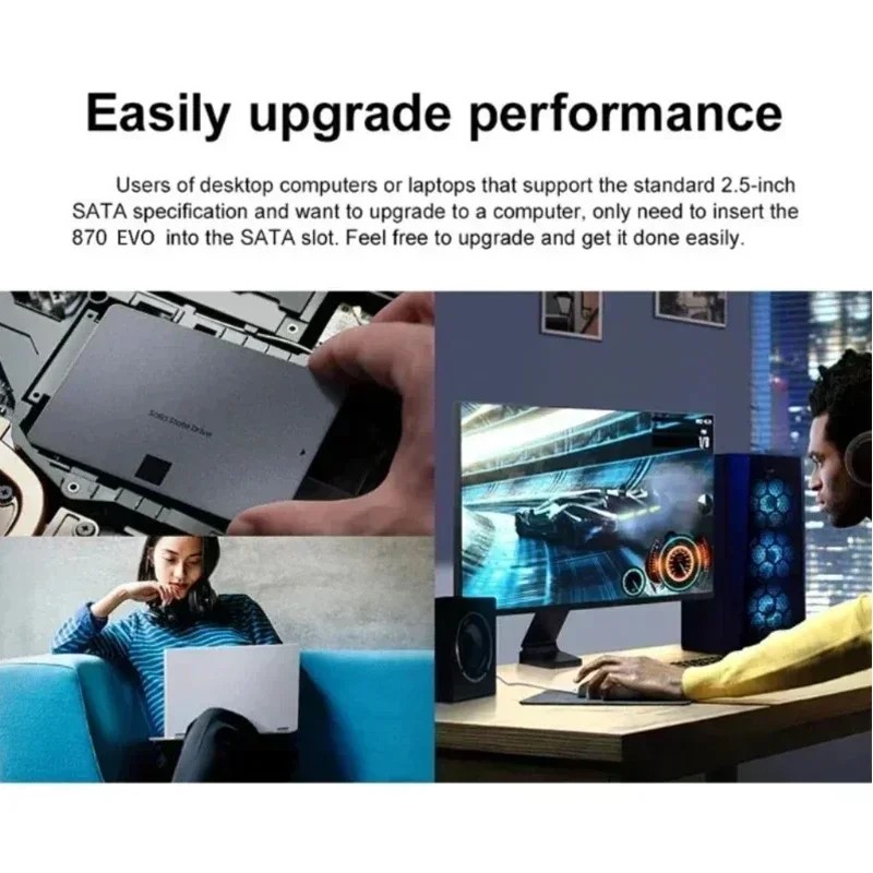 Xiaomi Mijia 4TB Solid State Disk SSD 870 EVO 1TB 2TB Internal HDD Hard Drive Sata3 2.5 Inch For