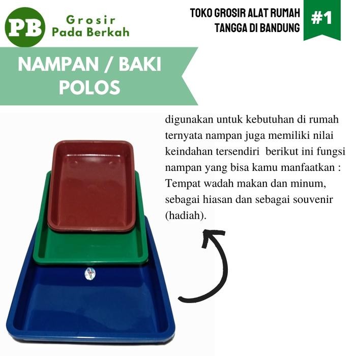 Nampan Baki - Nampan Komet Plastik - Baki Plastik Dapur Kotak Perlengkapan