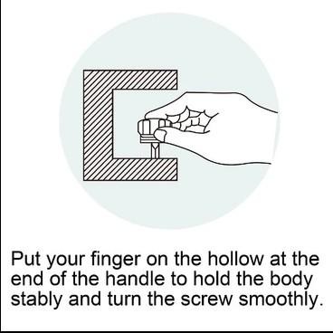 Obeng Bolak Balik Cebol DST-06/DST-07 Engineer ni Reversible Driver