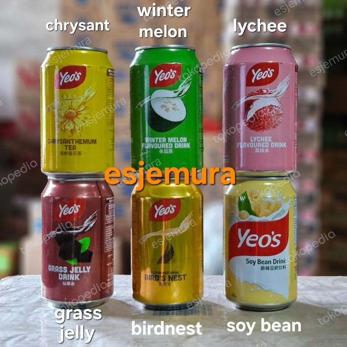 

Minuman Yeos Campur 3 Rasa per dus isi 24 kaleng