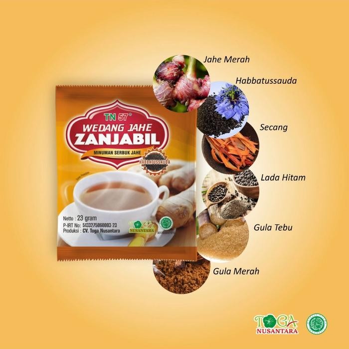 

jahe merah zanjabil 10 sachet