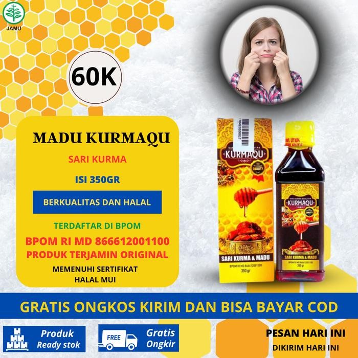 

Sale Madu Kurmaqu Sari Kurma Original 350Ml Bahan Gula Bahan Gula