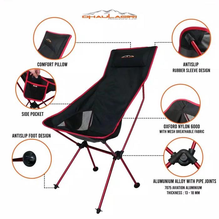 Produk Unggulan Kursi Lipat Folding Chair 803 Dhaulagiri