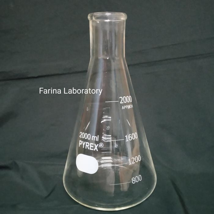 Erlenmeyer 2000Ml Pyrex Class A