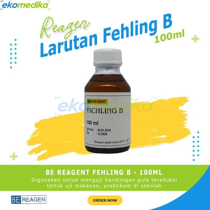 Larutan Fehling B 100Ml / Be Reagent Reagen Fehling B