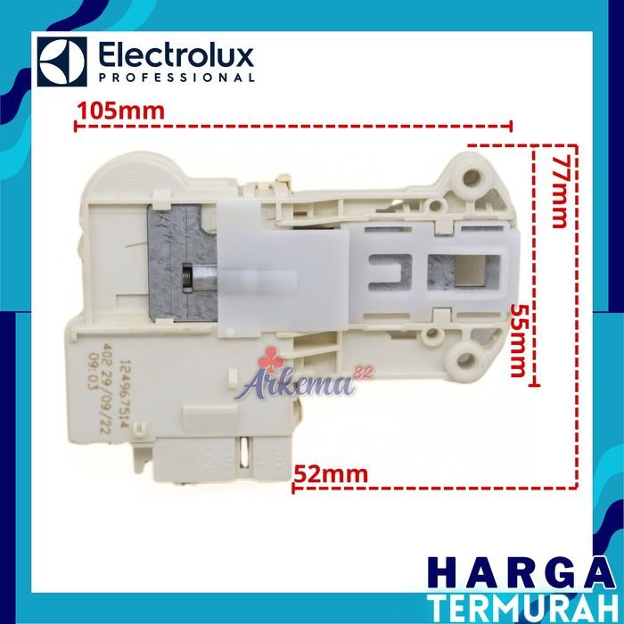 Door Lock Electrolux Switch Pintu Ewf1073 / Ewf1082 / Ewf1092 Ewf1495