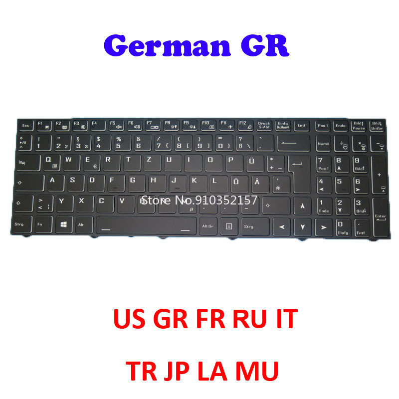 Laptop US FR GR JP TW KR RU TR MU Keyboard For Gigabyte Gaming G5 GD KD MD G5 KC-5US1130SH G7 KC G7 