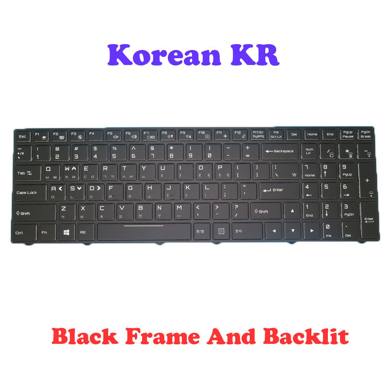 Laptop Keyboard For Gigabyte Sabre 15 P45KV8 Sabre 17 RP47G CVM15F23K0J430E 6-80-N85H0-112-1 2Z703-K