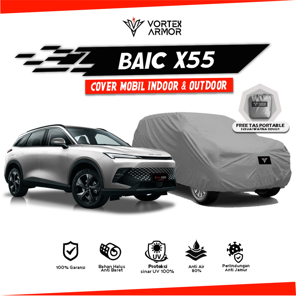Cover Mobil Baic X55  / Sarung Mobil Baic X 55  / Selimut Baic X-55