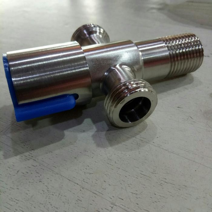 kran shower kloset cabang 2/ keran air cabang t/stopkran shower