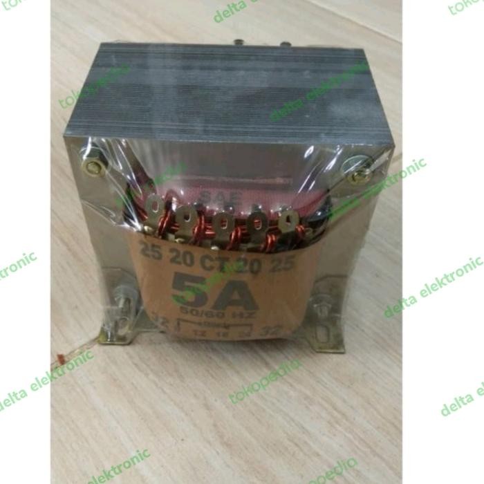 Travo Transformer SAE 5A CT 32 Ampere 32v murni Trafo 5 ampere CT32 *