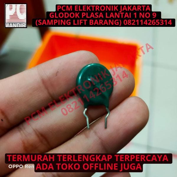varistor mov anti petir hijau maksimal 300v 14d471 14v471 *