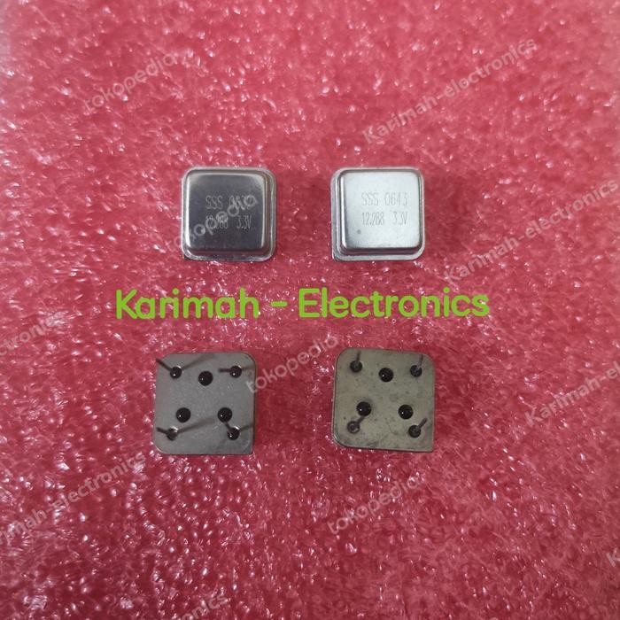 12.288 MHz 4PIN CRYSTAL OSCILLATOR 12.288MHZ XTAL 12.288MHz 4P *