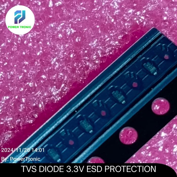 TVS DIODE 3.3V ESD SUPRESSION PROTECTION DIODA CESD3V3D5 ESD5Z3V SOD-523 3,3V *