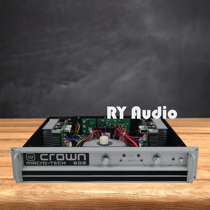 POWER AMPLIFIER CROWN 602 MACROTECH 602 Crown Macro Tech 602 *