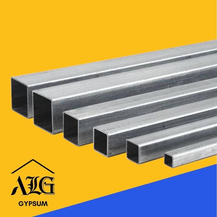 Hollow Galvanis Galvalum Hollow Gypsum 4 x 4 Tebal 0,50 (sebutan) *