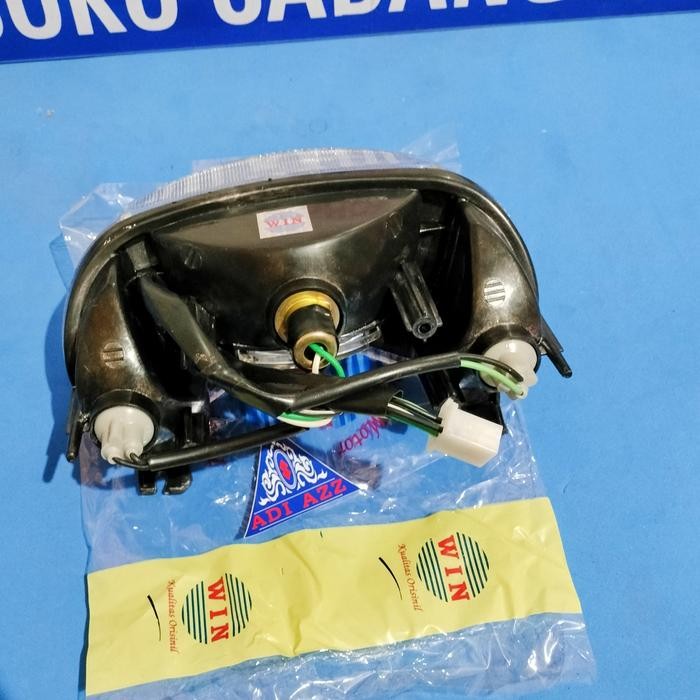 Termurah Stoplamp Lampu Belakang Bening Satria 2Tak Lumba Model Ada Cekungan