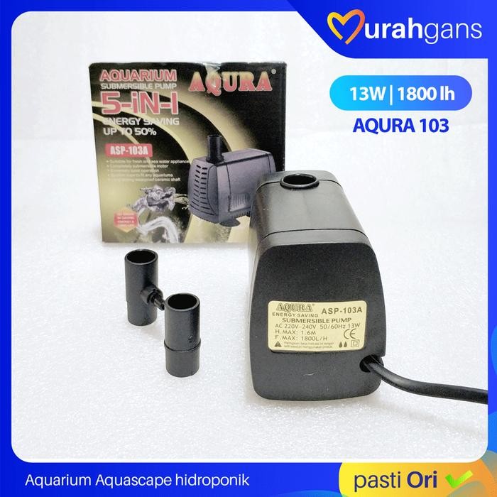 POMPA AQUARIUM AQURA ASP 103 1800 L/H