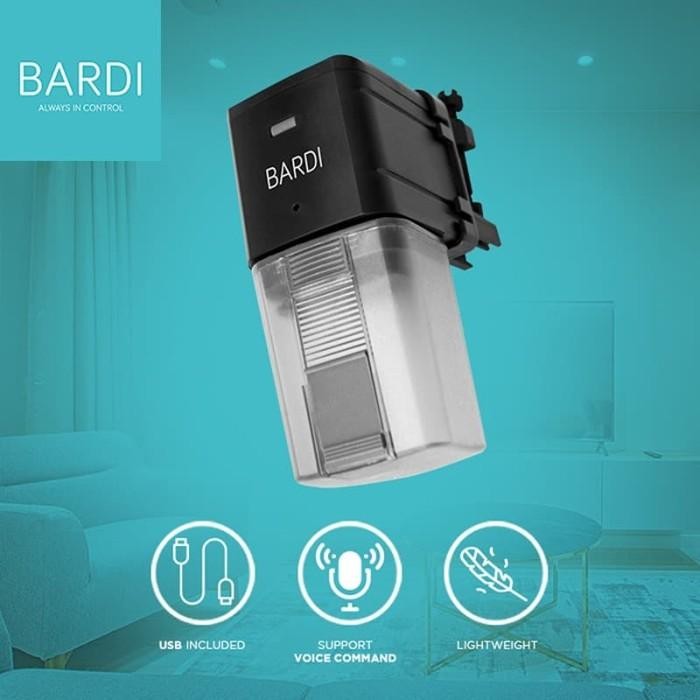 BARDI WIFI SMART FISH FEEDER - BLACK IOT HOME AUTOMATION (WIFI)