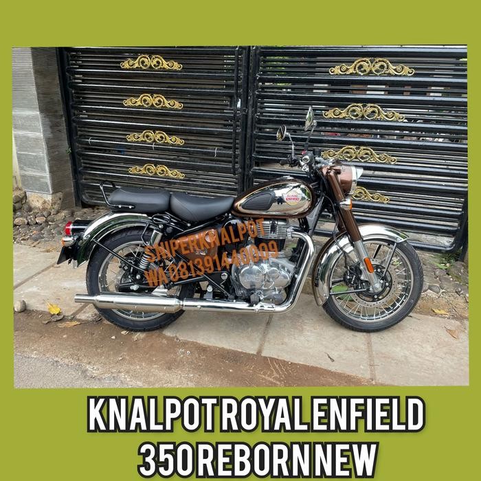 Knalpot Royal enfield 350 reborn New Blarr