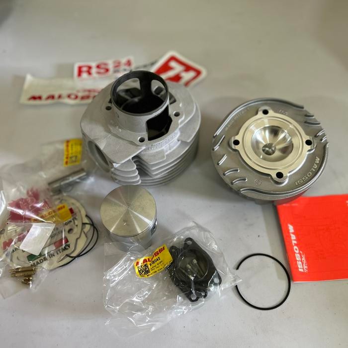 silinder block blok set malossi MHR 177 cc alloy vespa largeframe px excel sprint dkk