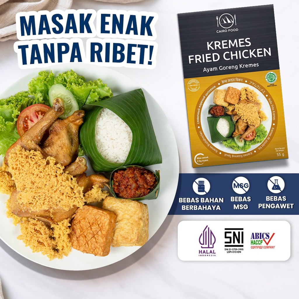 

Bumbu Ayam Goreng Kremes Sehat - Cairo Food