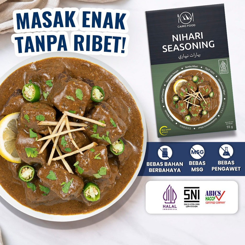 

Bumbu Nihari Sehat - Cairo Food