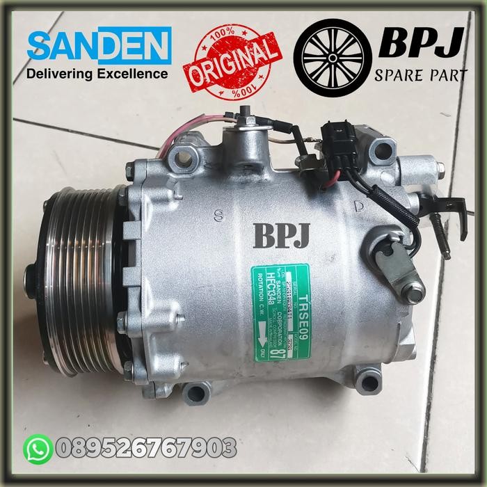 Compressor Kompresor AC Honda All New CRV 2.4 2400 CC Gen 3 4 SANDEN