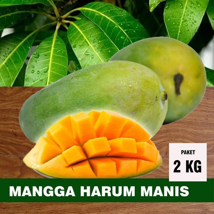 

(Paket 2 Kg) Mangga Harum Manis Super - Raja Alpukat Pasti Ori