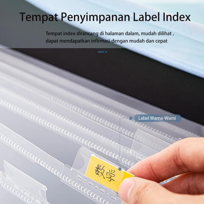 

Deli File Folder Document Bag Tas Dokumen File A4 13 Sekat 72561 Pasti Diskon