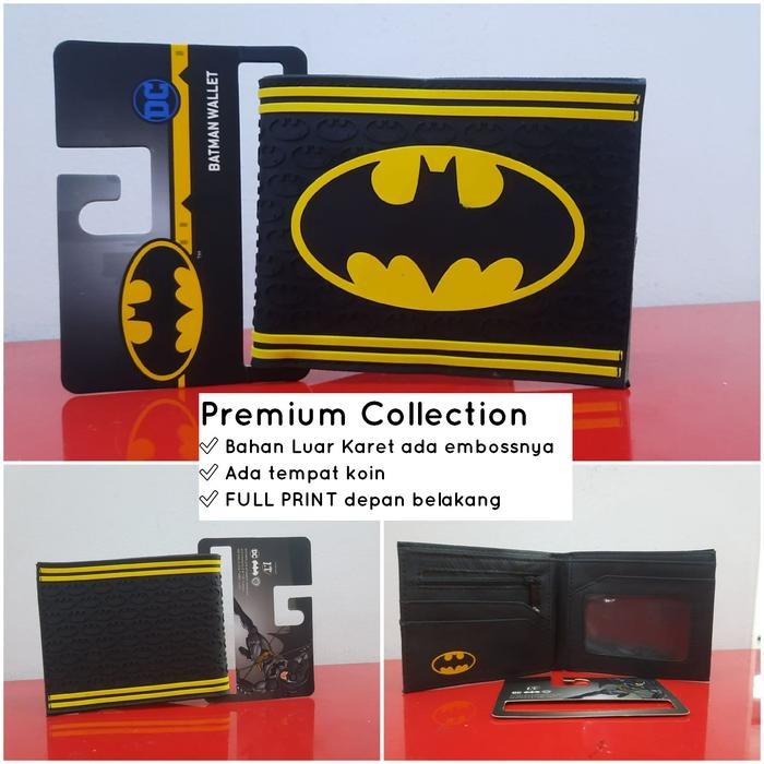 Dompet Anak Laki Laki Gambar Karakter Batman Naruto Ps
