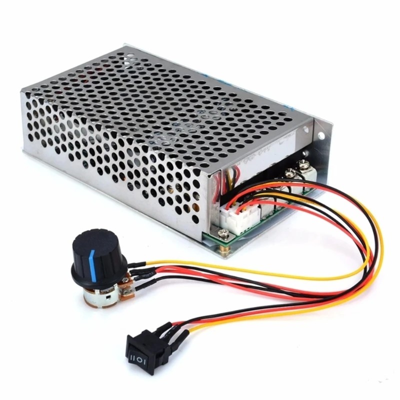 PWM Motor Engine Speed Controller DC10-50V 100A 3000W Programmable Reversible 0-100% PWM Control Mot