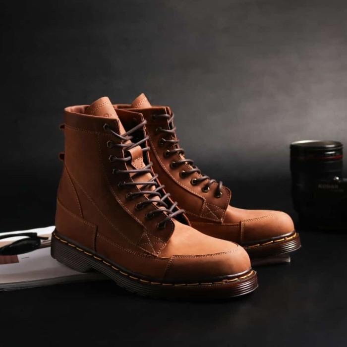 Sepatu Touring Sepatu Riding Sepatu Bikers Sepatu Kulit Pria