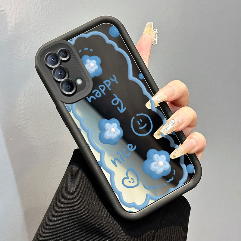 Casing Hp OPPO Reno 5 4G Reno 5 5G Reno5 Reno 5K 5G Reno5 K Find X3 Lite Case Casing Graffiti Emoji 