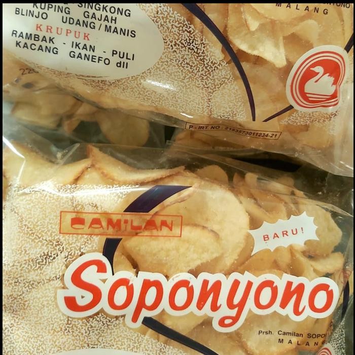 

KRIPIK SINGKONG SOPONYONO ORIGINAL
